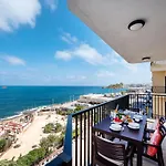 Islet Promenade Seafront With Large Corner Terrace By Getawaysmalta St. Paul's Bay