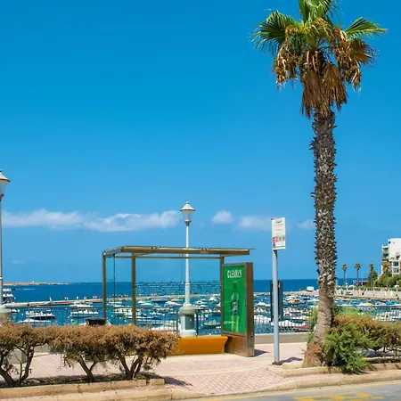 Islet Promenade Seafront With Large Corner Terrace By Getawaysmalta St. Paul's Bay
