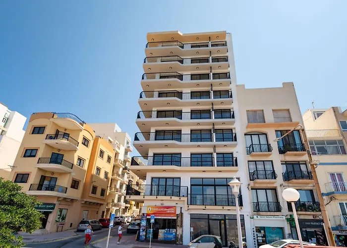 Apartman Islet Promenade Seafront With Large Corner Terrace By Getawaysmalta San Pawl il-Baħar